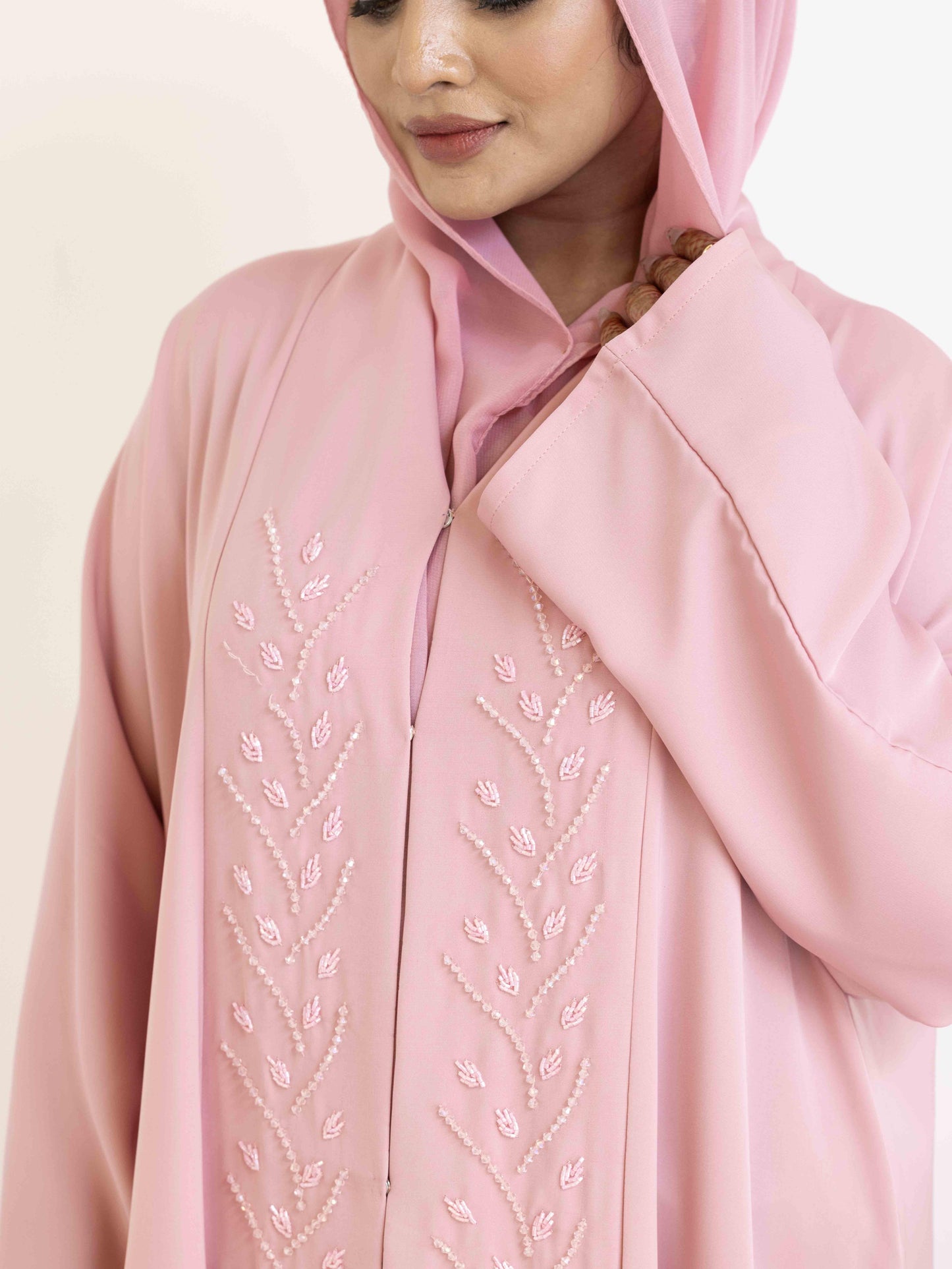 Dreamy Cotton Candy Abaya