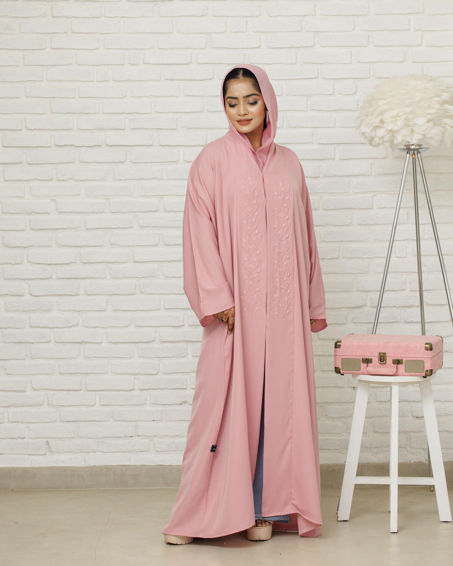 Dreamy Cotton Candy Abaya