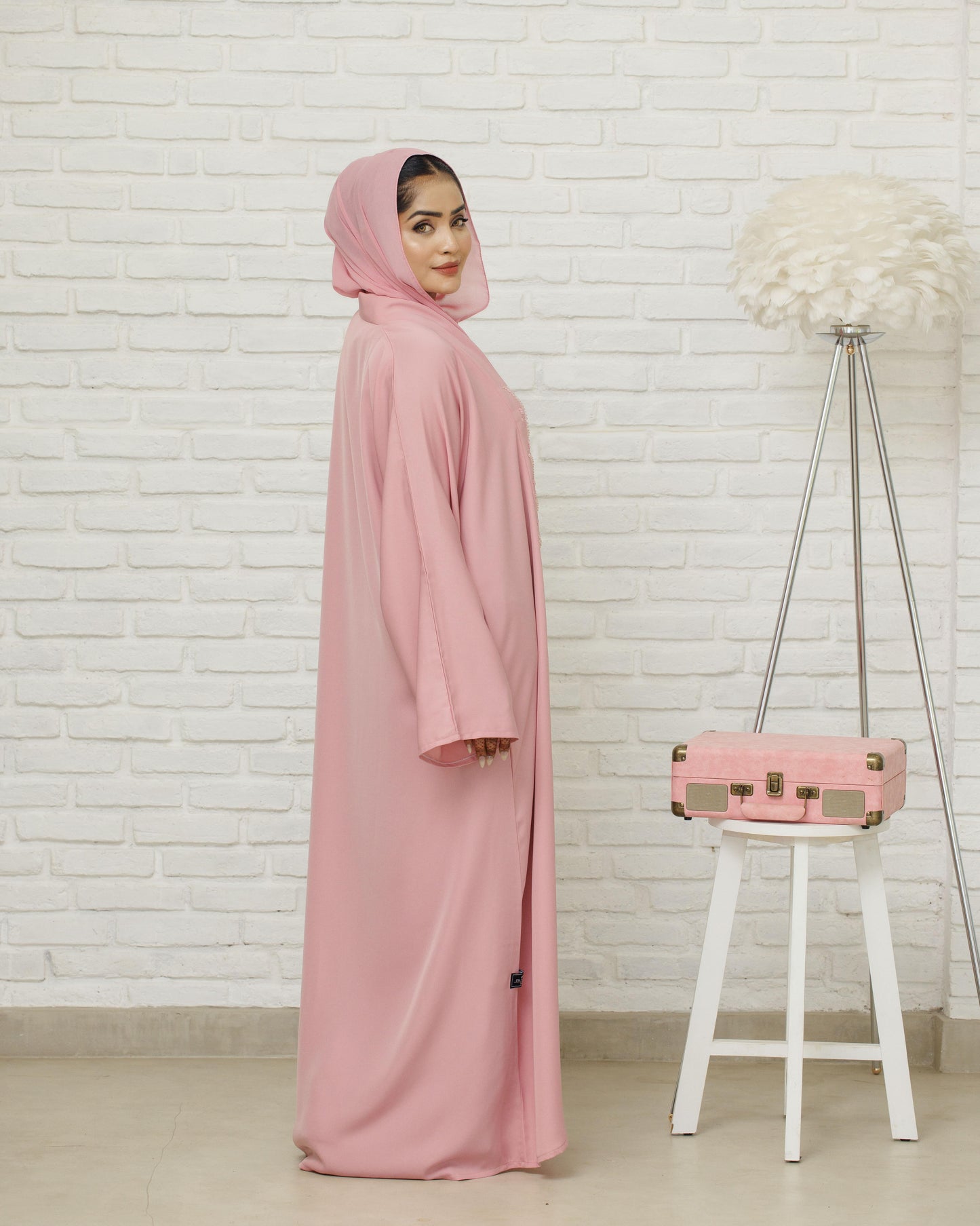 Dreamy Cotton Candy Abaya