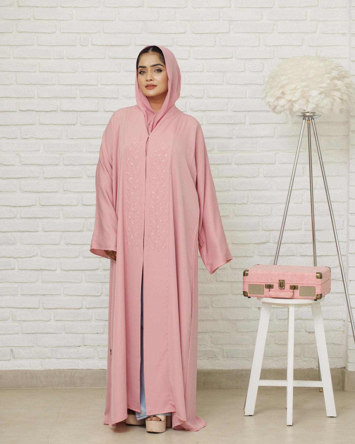 Dreamy Cotton Candy Abaya
