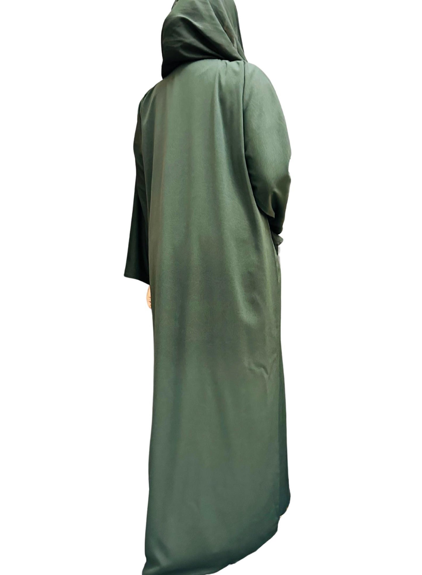 Emerald Elegance Abaya