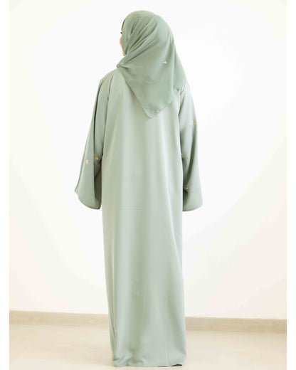 Elysian Mint Blossom Abaya