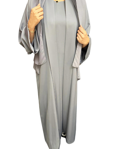 Layla Grey Abaya