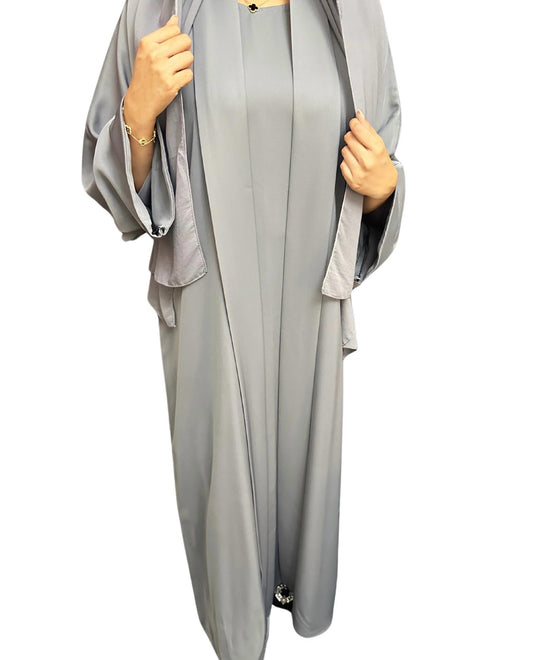 Layla Grey Abaya